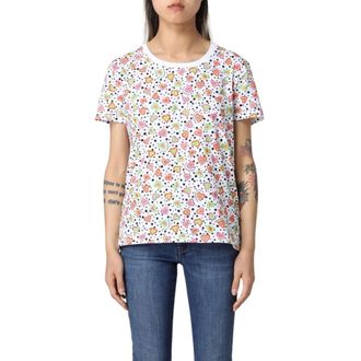 Moschino Dames, Tops, Wit, Maat: L Katoen