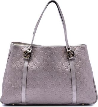Gucci Pre-owned Gucci Large Metallic ssima Twins Tote Ladies VQF4TOKGJSFJDZN9