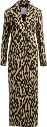 Brandon Sun Cappotto doppiopetto con stampa - Toni neutri