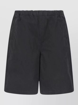 Entire studios straight shorts back and side pockets