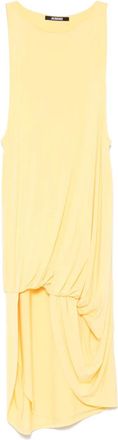 Jacquemus Abito corto The Peplo - Giallo