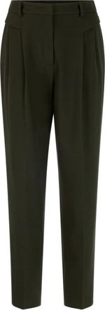 Marc Cain Faqus Broek - Dames - Slim Fit Broeken - Groen - 3XL - Polyester - Broeken