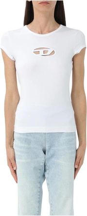 Diesel T-Shirt - - Tops - Donna - Bianco - M