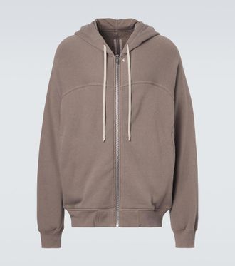 Rick Owens Cotton jersey hoodie