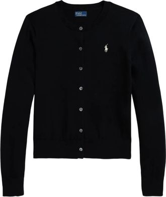 Polo Ralph Lauren Cardigan con bottoni - Nero