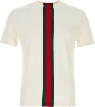 Gucci Off White Crew Neck T-Shirt