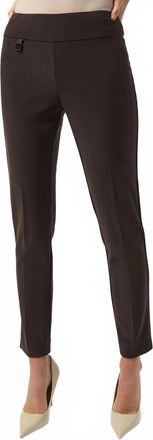 Joseph Ribkoff Classic Tailored Slim Pant In Mocha