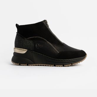 Rieker N6361-00 Womens Boots Black - Size UK 6.5