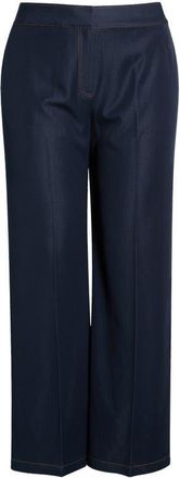 Tahari by ASL Wide Leg Pants in Dark Denim at Nordstrom, Size 14W