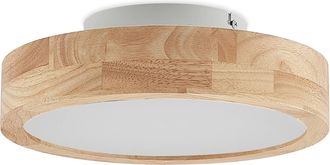 Lindby L&aacute;mpara De Techo lanira En Marr&oacute;n Madera - Lindby