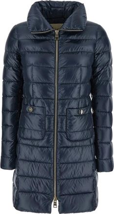 Herno Maria Winterkleding Collectie - Dames - Parka Jassen - Blauw - M - Jassen