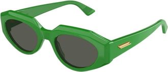 Bottega Veneta Ladies Black Cat Eye Sunglasses BV1031S 005