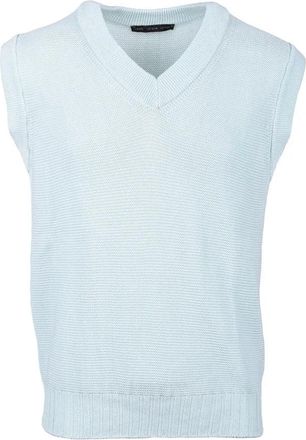 low brand Aqua Green V-Neck Cotton Vest