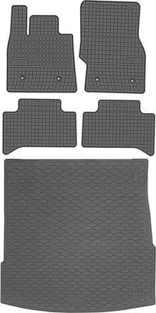OEM Juego De Alfombrillas De Goma Para Coche Y Alfombrilla Para Maletero Del Alfa Romeo Stelvio Crossover De 2017