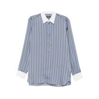 Tom Ford Casual Shirts, male, Blue, Size: M Shirt Tom Ford