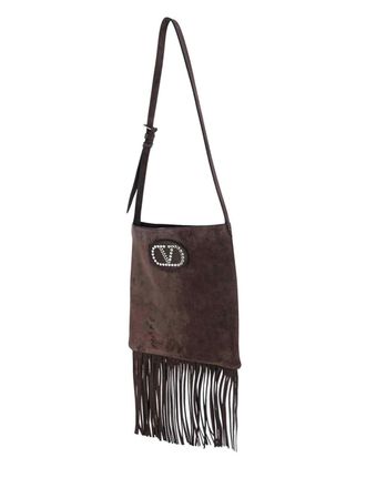 Valentino Garavani Mens Bags Brown Cowhide