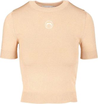 Marine Serre Donna, Top, Beige, L, new