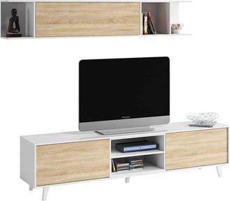 F.R.S. Conjunto salon television Alcontar 51 cm(alto)180 cm(ancho)41 cm(largo)