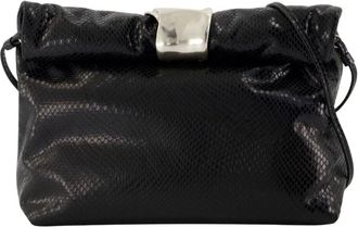 Staud Staud - Cuff Clutch - Dames - Tassen - Zwart - Maat: ONE Size Leer