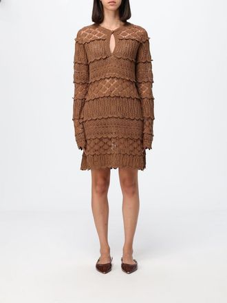 Semicouture Abito in maglia di cotone