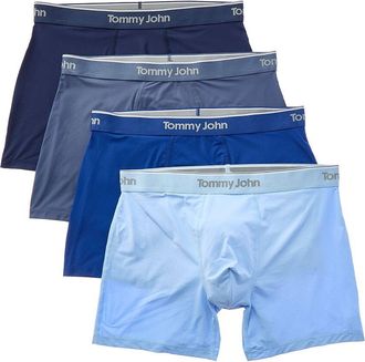 Tommy John Set Of 4 Micro Stretch 4In Boxer Brief