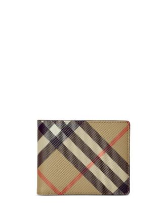 Burberry Beige Signature Wallet