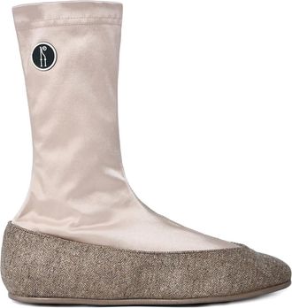 Kiko Kostadinov Stivali Proxima con logo - Toni neutri