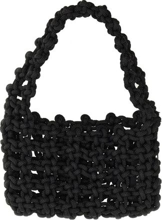 Kara Knot Shoulder Bag - Dames - Handtassen - Zwart - ONE Size - Nylon - Tassen