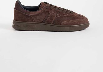 Polo Ralph Lauren sneakers in marrone scuro
