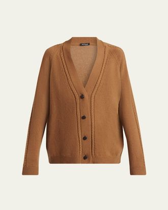 Kiton Cashmere V-Neck Cardigan