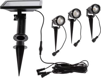 Lindby Lindby L&aacute;mparas Solares malida En Negro De Aluminio