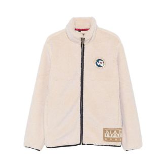 Napapijri Giacca in finta pelliccia - - Jackets - Uomo - Beige - S