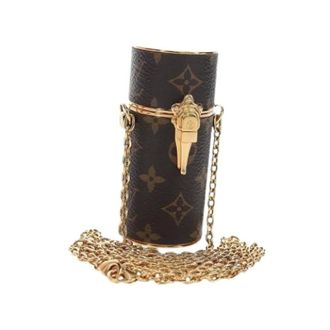 Louis Vuitton Pre-owned Mini Canvas Bag - Dames - Pre-owned - Bruin - Maat: ONE Size