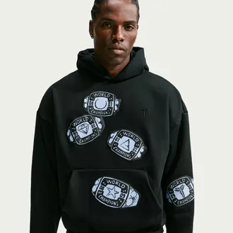 Nike Kobe Nike Mens Standard Issue Therma-FIT Basketball Hoodie in Black | IR3351-010