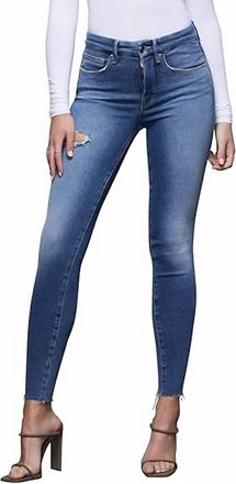 Good American Womens Good Legs Jeans In Blue