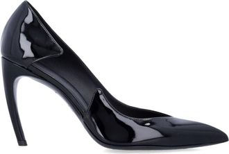 The Attico Elegante Mia Pump Schoenen - Dames - Pumps - Zwart - 36 EU - Leer - Schoenen