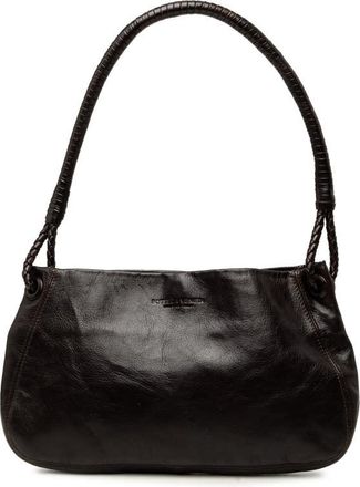 Bottega Veneta Pre-owned Bottega Veneta Intrecciato Trimmed Nappa Shoulder Bag Ladies NDUJX7A7QF8XPJAT