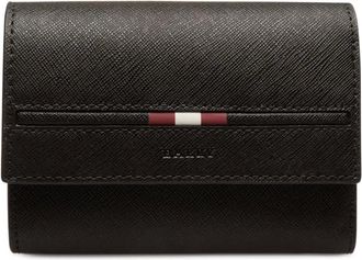 Bally ribbon-detail leather wallet - Black