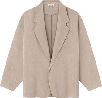 Fear of God Blazer - Heren - Blazers - Beige - S - Leer - Jassen