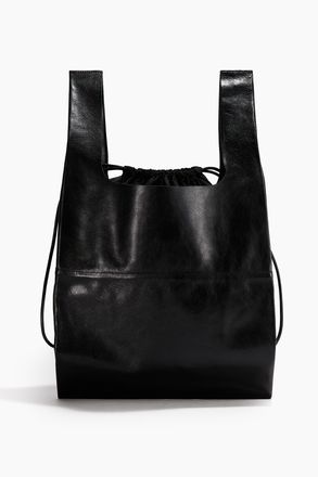 H&M Tote Bag aus Leder - Schwarz