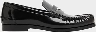 Bottega Veneta Soft Leather Penny Loafers