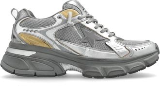 Golden Goose Sportschoenen Lightstar - Dames - Sneakers - Grijs - 37 EU - Leer - Schoenen
