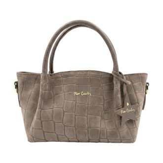 Pierre Cardin Handbags - Dames - Handtassen - Beige - ONE Size - Leer - Tassen