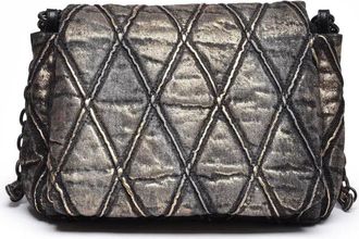 Diesel Womens Shoulder Bag - Black/Gold