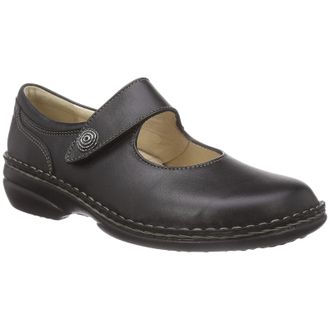 Finn Comfort Laval Leather Womens Casual Shoes - Black - Size:UK 5.5