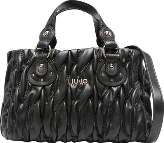 Liu Jo Tassen, Dames, Zwart, ONE Size, Polyester, Small Quilted Bag