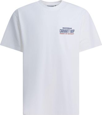 Carhartt Work in Progress S/S Arcan T-Shirts Bianco-Uomo