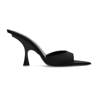 The Attico Heeled Mules, female, Black, 6 1/2 UK, Ester Mules