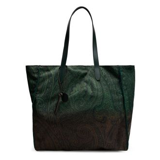 Etro Dames, Tassen, Groen, Maat: ONE Size Nylon