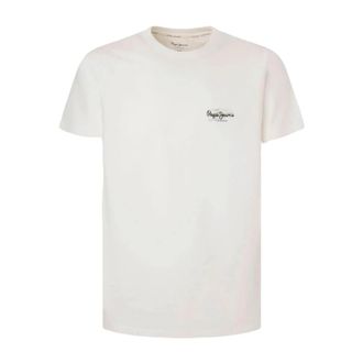 Pepe Jeans London T-Shirts, male, White, 2XL, T-Shirt